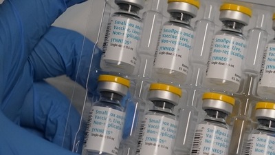 Monkeypox vaccines are shown at the Salt Lake County Health Department Thursday, July 28, 2022, in Salt Lake City. (AP) Monkeypox vaccines are shown at the Salt Lake County Health Department Thursday, July 28, 2022, in Salt Lake City. (AP)