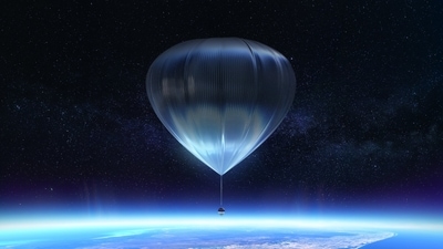 Space Perspective promises to offer space travel in its newly revealed balloon pod at a comparatively economical price. (Credit: Twitter/ Space Perspective)