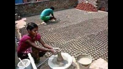 Designer diyas and idols of Lord Ganesh and Goddess Lakshmi will be the main attractions of the mela. (FILE PHOTO FOR REPRESENTATION) Designer diyas and idols of Lord Ganesh and Goddess Lakshmi will be the main attractions of the mela. (FILE PHOTO FOR REPRESENTATION)