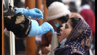 “A total 119460409 Covid samples have been tested in the state till now. (File Photo)