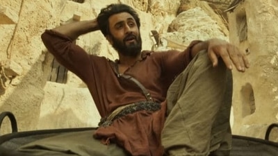 Ranbir Kapoor's still image from Shamshera.