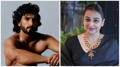 Vidya Balan has reacted to Ranveer Singh's naked photo shoot.&nbsp;