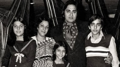 On father Sunil Dutt's death anniversary, Sanjay once revisited his childhood memories with a vintage family photo. Featuring his parents, Sunil and Nargis, alongside sisters Priya and Namrata Dutt, the post read, “The pillars of our family! I miss you Mom & Dad,” On father Sunil Dutt's death anniversary, Sanjay once revisited his childhood memories with a vintage family photo. Featuring his parents, Sunil and Nargis, alongside sisters Priya and Namrata Dutt, the post read, “The pillars of our family! I miss you Mom & Dad,”