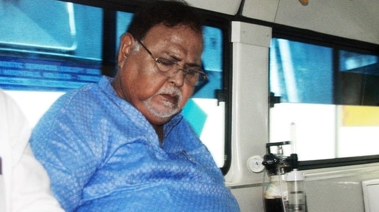 Suspended TMC leader Partha Chatterjee.