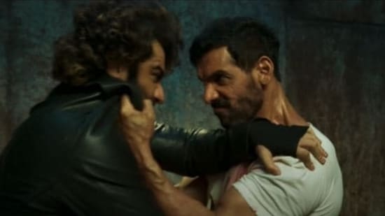 Ek Villain Returns movie review: Arjun Kapoor and John Abraham in still from the movie.