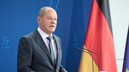 File photo of German Chancellor Olaf Scholz.&nbsp;(AFP)