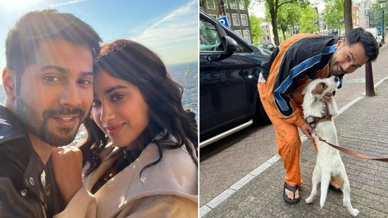 Varun Dhawan shared photos from Europe captured during the filming of Bawaal, which also stars Janhvi Kapoor.&nbsp;