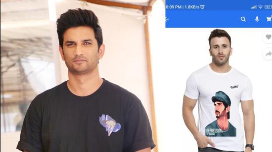 Sushant singh rajput hot sale in t shirt