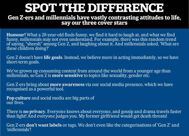 The difference between Gen Z and millennials The difference between Gen Z and millennials