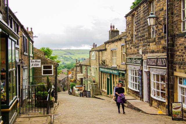 The pretty village of Haworth in UK, where the Brontes – Emily, Charlotte, Anne and their brother Branwell – spent much of their lives. (Shutterstock)