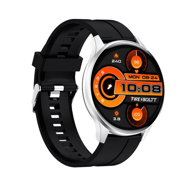 A smartwatch with a leather strap will always look more formal as compared to one made with rubber. (The Invincible smartwatch by Fire – Boltt) A smartwatch with a leather strap will always look more formal as compared to one made with rubber. (The Invincible smartwatch by Fire – Boltt)