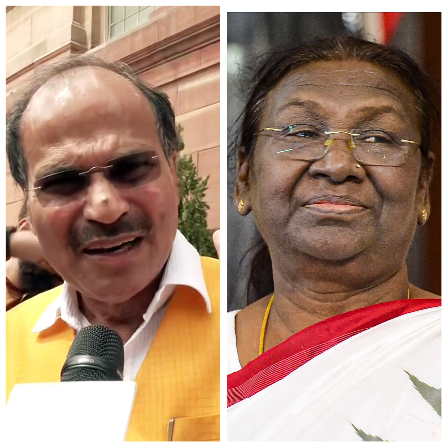 Congress Lok Sabha MP Adhir Ranjan Chowdhury apologises to India's 15th President Droupadi Murmu over the 'Rashtrapatni' remark.