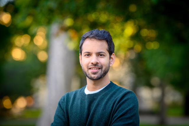 Author Nikhil Menon (Matt Cashore/University of Notre Dame) Author Nikhil Menon (Matt Cashore/University of Notre Dame)