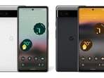 Google Pixel 6a is available in Green, White, and Black colors. (HT File photo) Google Pixel 6a is available in Green, White, and Black colors. (HT File photo)