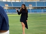 Karishma Kotak has hosted many pre-match shows at cricket tournaments, Karishma Kotak has hosted many pre-match shows at cricket tournaments,