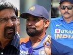 Krishnamachari Srikkanth; Chetan Sharma; Ravi Shastri Krishnamachari Srikkanth; Chetan Sharma; Ravi Shastri
