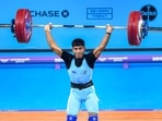 Commonwealth Games 2022: Sanket Sargar secured silver in his weightlifting event.(PTI)