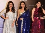 Mijwan Fashion Show 2022 was graced by many celebs, including Neelam Kothari, Gauri Khan and Bhavana Pandey. Gauri was seen in a blue saree at the event on Friday, and fans on social media reacted to her look shared by a paparazzi account on Instagram with comments like ‘gorgeous’ and ‘queen’. (All pictures by Varinder Chawla) 