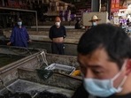 China's Wuhan seafood market (Hector RETAMAL / AFP) China's Wuhan seafood market (Hector RETAMAL / AFP)