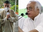 Maharashtra governor Bhagat Singh Koshyari and Congress MP Jairam Ramesh.(ANI, PTI) Maharashtra governor Bhagat Singh Koshyari and Congress MP Jairam Ramesh.(ANI, PTI)