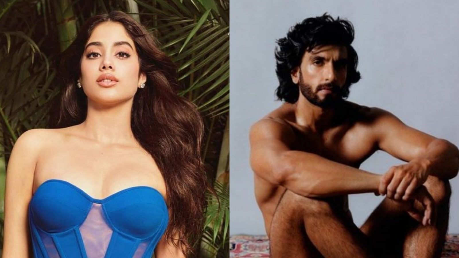 1600px x 900px - Janhvi Kapoor reacts to Ranveer Singh's nude photoshoot: 'It's artistic  freedom' | Bollywood - Hindustan Times