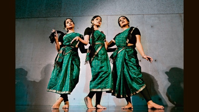 Paris-based Usha Jey (centre) combined hip hop and Bharatanatyam to create her own style, Hybrid Bharatham. Her choreography to Lil Wayne’s Uproar went viral in May, getting over 4 million views on Instagram. (@Signature.ch) Paris-based Usha Jey (centre) combined hip hop and Bharatanatyam to create her own style, Hybrid Bharatham. Her choreography to Lil Wayne’s Uproar went viral in May, getting over 4 million views on Instagram. (@Signature.ch)