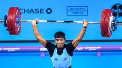 Commonwealth Games 2022: Sanket Sargar secured silver in his weightlifting event. (PTI) Commonwealth Games 2022: Sanket Sargar secured silver in his weightlifting event. (PTI)