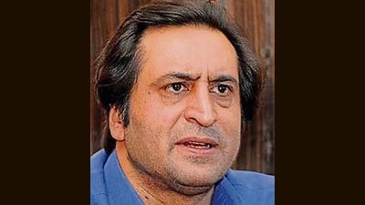 he luxury to perform to pre-scripted theatre in Kashmir is long gone. It is time the leadership awoke from its slumber and understood that every word that the leadership utters will have consequence for the people of Kashmir, said Sajjad Lone (HT PHOTO )