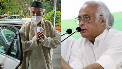Maharashtra governor Bhagat Singh Koshyari and Congress MP Jairam Ramesh. (ANI, PTI) Maharashtra governor Bhagat Singh Koshyari and Congress MP Jairam Ramesh. (ANI, PTI)