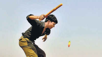 'Gilli Danda' will be one of the games to be introduced. (Sunil Ghosh/HT photo=) 'Gilli Danda' will be one of the games to be introduced. (Sunil Ghosh/HT photo=)
