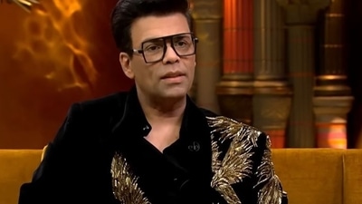 Karan Johar on his show Koffee With Karan season 7.&nbsp;