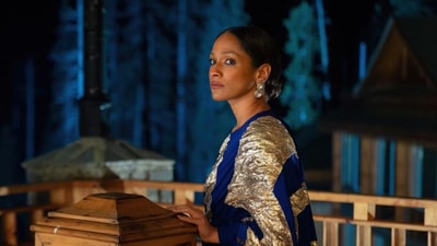 Masaba Masaba season 2 review: Masaba Gupta in a still from the show. Masaba Masaba season 2 review: Masaba Gupta in a still from the show.