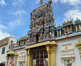 A Hindu shrine in George Town, Penang (Sandip Hor)