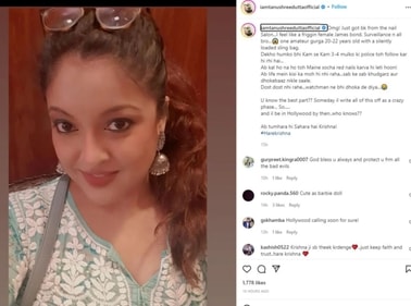Tanushree Dutta's latest post.