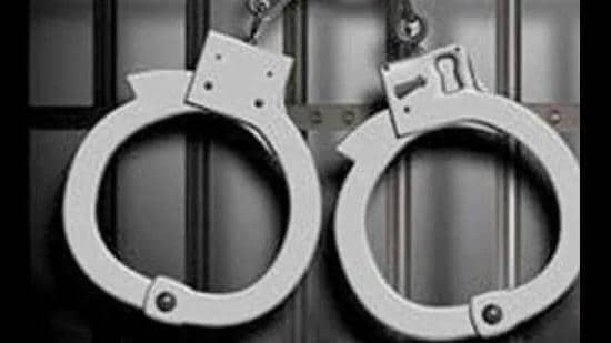 Police on Saturday arrested two persons who were trying to break open an automated teller machine of HDFC Bank’s Taki branch in Pathankot.