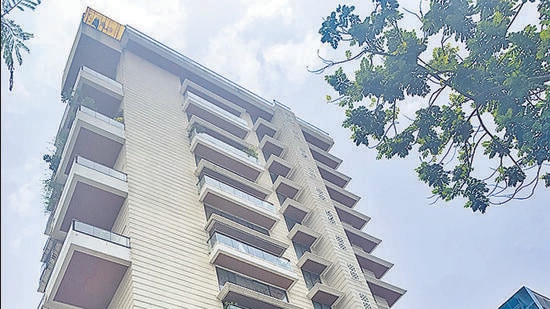Less than two years later she has sold the house to fellow actors Rajkummar Rao and Patralekha for <span class='webrupee'>₹</span>43.87 crore (HT Photo)