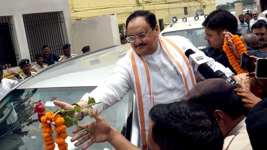 JP Nadda Faces Stir At Patna College, BJP Chief Asks Students Their ...