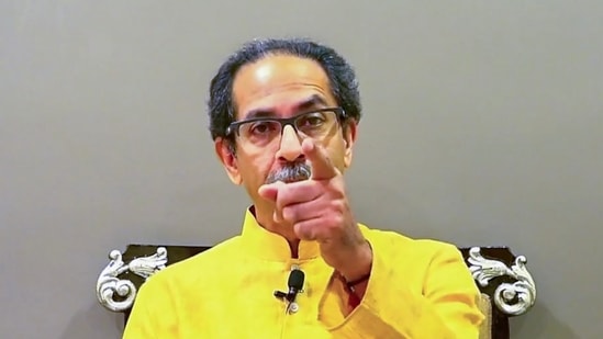 Former Maharashtra chief minister Uddhav Thackeray.