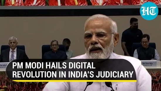 PM Modi praises use of technology in India’s Judicial system