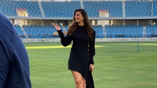 Karishma Kotak has hosted many pre-match shows at cricket tournaments,