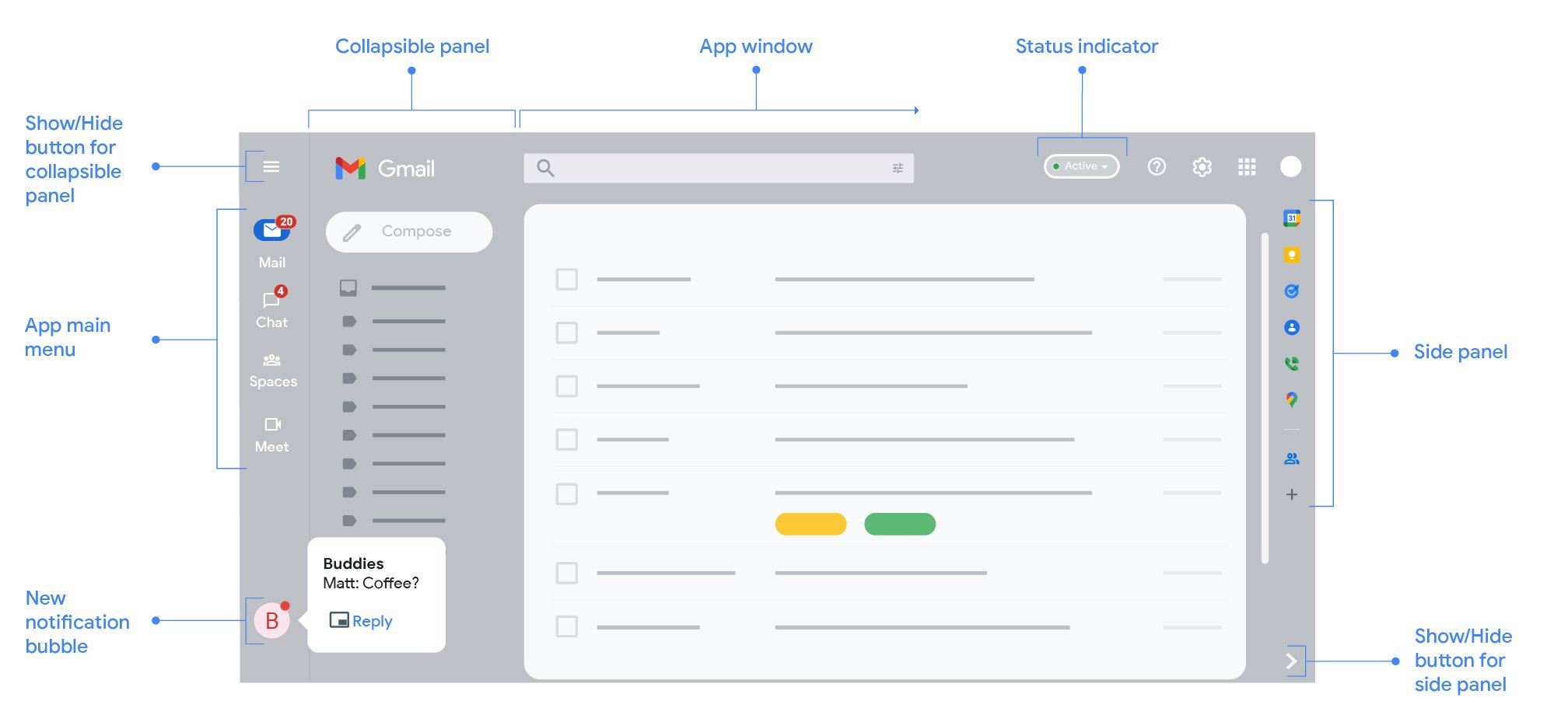 The restructured layout is rolled out for everyone. Credit: Google The restructured layout is rolled out for everyone. Credit: Google 