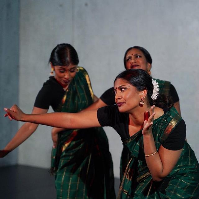 “I’m a mix of multiple cultures, and art for me is about exploring who you are and expressing it,” says Usha Jey (at left above). (@Signature.ch) “I’m a mix of multiple cultures, and art for me is about exploring who you are and expressing it,” says Usha Jey (at left above). (@Signature.ch)