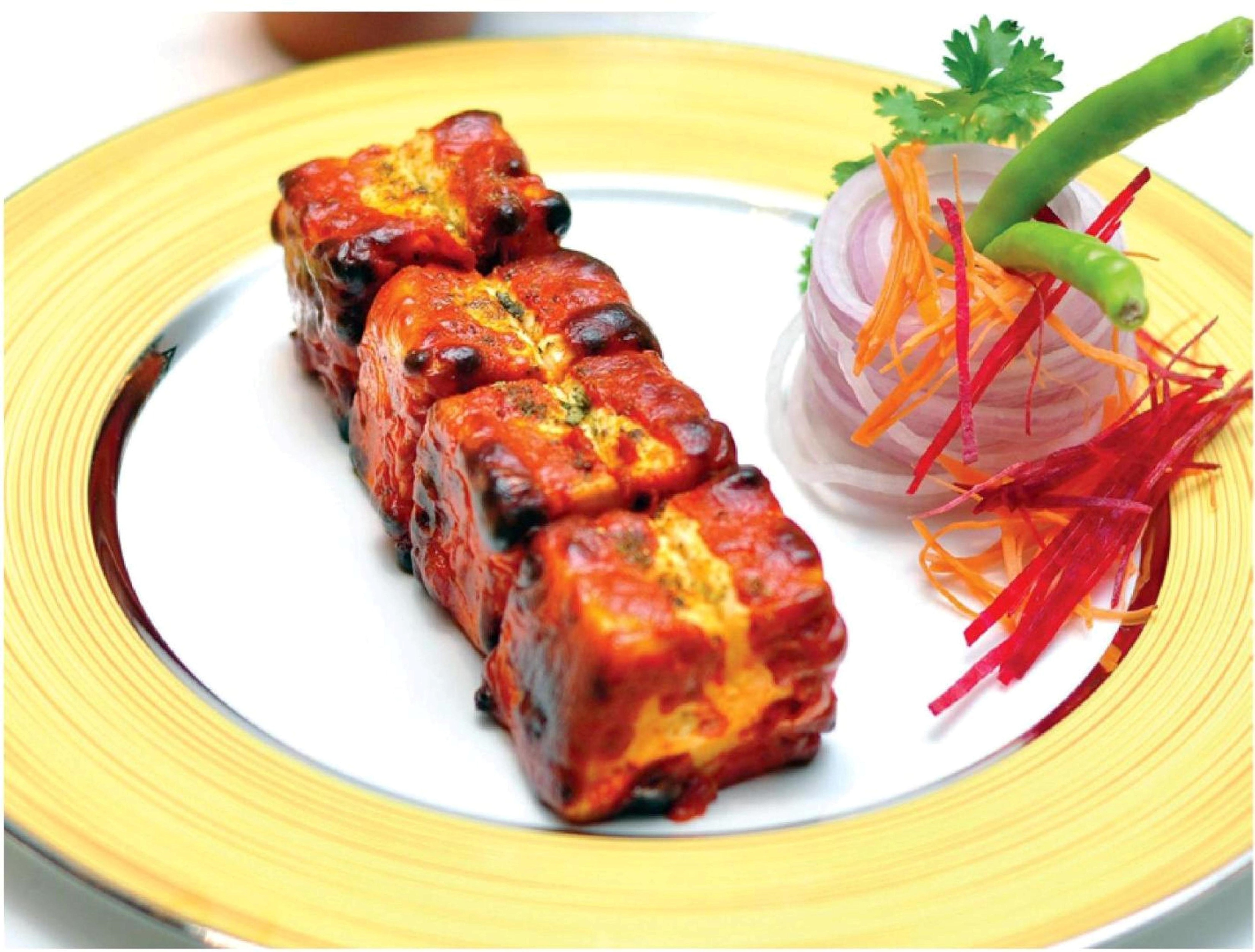 Zafrani Paneer Tikka Zafrani Paneer Tikka