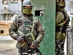 The encounters between militants and security forces, including the police, army and the CRPF, started on Saturday evening in south Kashmir’s Pulwama district and central Kashmir’s Budgam district. (PTI File Photo/ Representational image) The encounters between militants and security forces, including the police, army and the CRPF, started on Saturday evening in south Kashmir’s Pulwama district and central Kashmir’s Budgam district. (PTI File Photo/ Representational image)