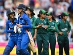 Smriti Mandhana and Jemimah Rodrigues after defeating Pakistan in a group stage encounter at the Commonwealth Games (CWG) 2022(PTI)