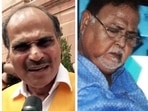 Congress leader Adhir Ranjan Chowdhury and suspended Trinamool Congress leader Partha Chatterjee. Congress leader Adhir Ranjan Chowdhury and suspended Trinamool Congress leader Partha Chatterjee.