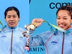 India weightlifters Bindyarani Devi and Mirabai Chanu