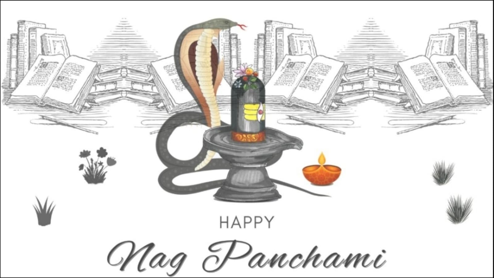 Happy Shivratri - Subh Nag Panchami - mahashivaratri Poster, Stock Vector  by ©redshinestudio 161703340