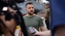 Ukraine President Volodymyr Zelensky.