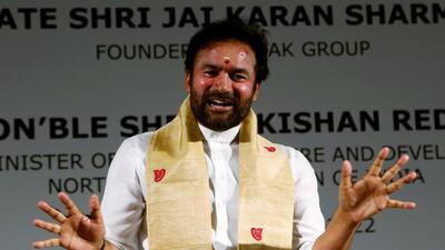G Kishan Reddy Reddy appealed to the chief minister to take initiative and obtain necessary permissions for the new airports. (Agencies)